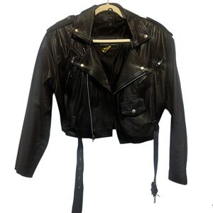 Wilson’s women’s size L moto/punk leather jacket
